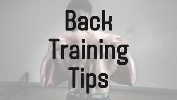 背中のトレーニングメニュー：筋肥大のコツ